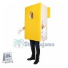 Yellow Hard-shell Memo Pad Mascot Costume