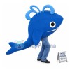 Blue Whale Squirting Water Mascot Costume