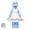 Attractive Sexy Hippo Lady Mascot Costume