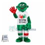 The Green Splendid Doll of Project Hope Mascot Costume