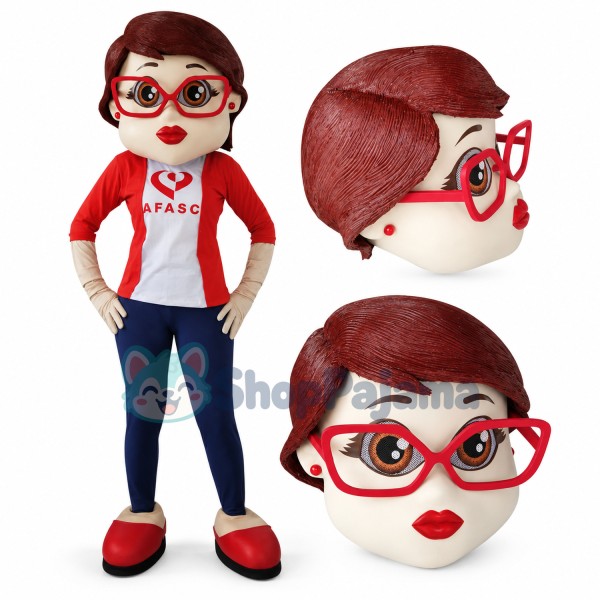 Female Manager of The Football Association Mascot Costume