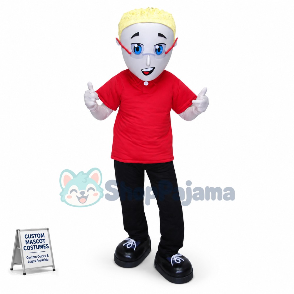 Affirmative Foreign Technician Mascot Costume