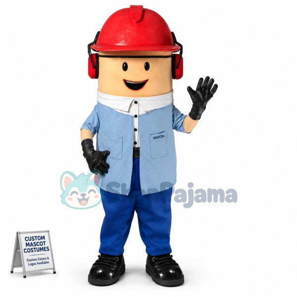 Architectural Company Designer Doll Mascot Costume