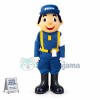 Frontier Guard Sticking to The Post Mascot Costume