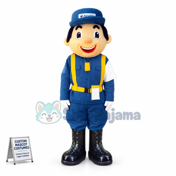 Frontier Guard Sticking to The Post Mascot Costume