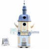 Blocked Stately Castle Mascot Costume