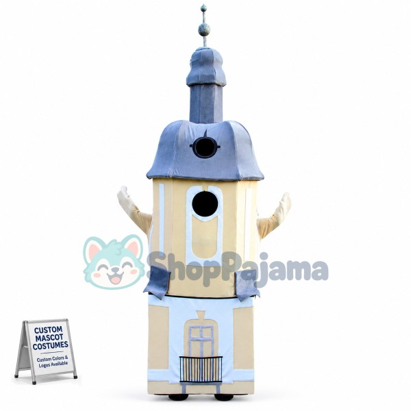 Blocked Stately Castle Mascot Costume