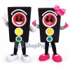Traffic Light Starting to Flash Mascot Costume