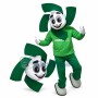 Whole Green The Propeller Doll Mascot Costume