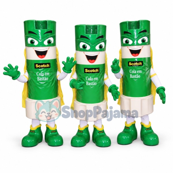 Super Sticky Solid Glue Stick Mascot Costume