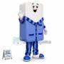 Comfortable Mattress Wrapped In pajama Mascot Costume