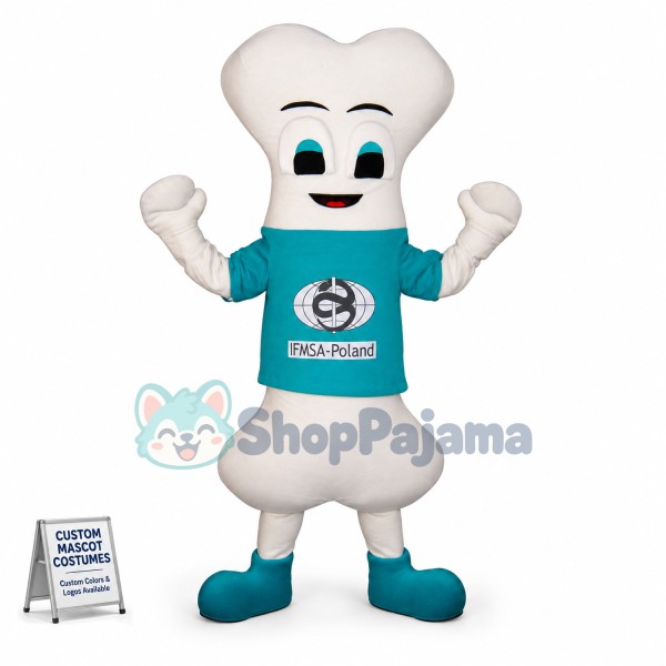 Cartoon Bone of Federation of Medical Students Mascot Costume