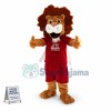 Basketball Player Flying Lion Mascot Costume