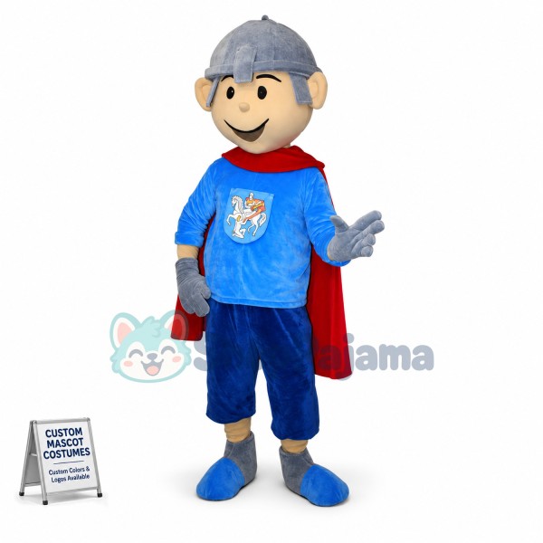 The Charming Young Prince Mascot Costume