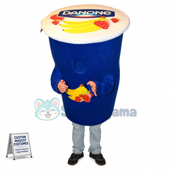 Fermented Milk With Comprehensive Fruit Flavor Mascot Costume