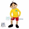 Member of Youth Football Club Mascot Costume