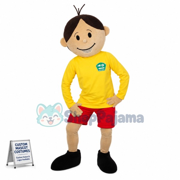 Member of Youth Football Club Mascot Costume
