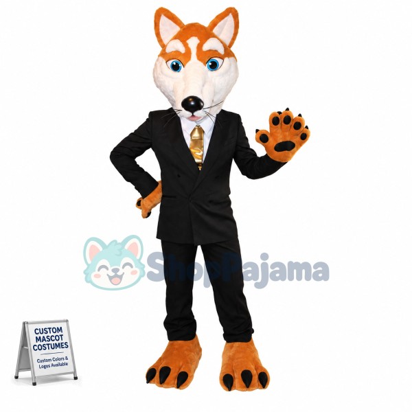 Successful Speaker Fox Mascot Costume