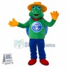 Tourist Guide Turtle of Geothermal Park Mascot Costume