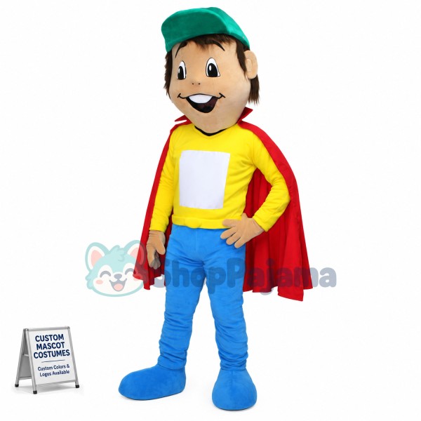 The Boy Rehearsing Stage Play Mascot Costume