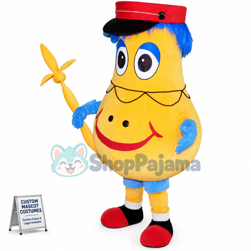 Decorative Light Bulb Mascot Costume for Celebration Party