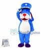 Blue Dog of International Elementary School Mascot Costume