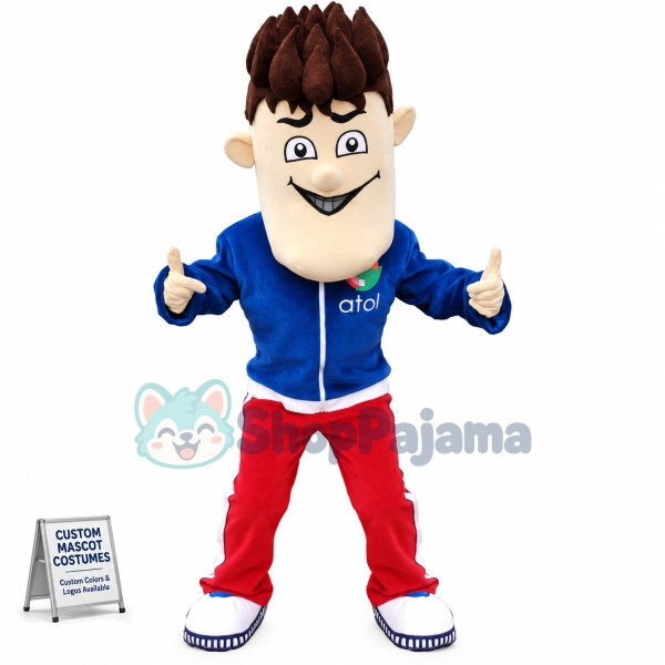 The Air Travel Organizer Mascot Costume