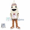 Thick Brown Eyebrow Pencil Mascot Costume