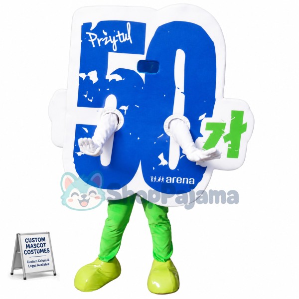 Capacity Sign for Circular Playground Mascot Costume