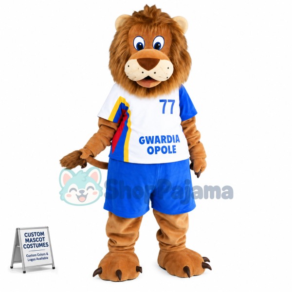 The Hardly Trained Lion Mascot Costume
