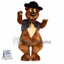Bad-minded Wild Bear In Disguise Mascot Costume