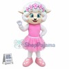 The Graceful Ballerina Sheep Mascot Costume