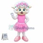 The Graceful Ballerina Sheep Mascot Costume