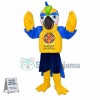 Customized The Bright Yellow Woodpecker Mascot Costume