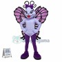 Exquisite The Sexy Violet Butterfly Mascot Costume