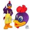 Adult Style Large Purple Chicken Mascot Costume