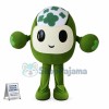 Cartoon Boxer With Four Leaf Clover Print Mascot Costume