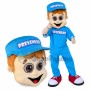 The Outgoing Blonde Boy Mascot Costume