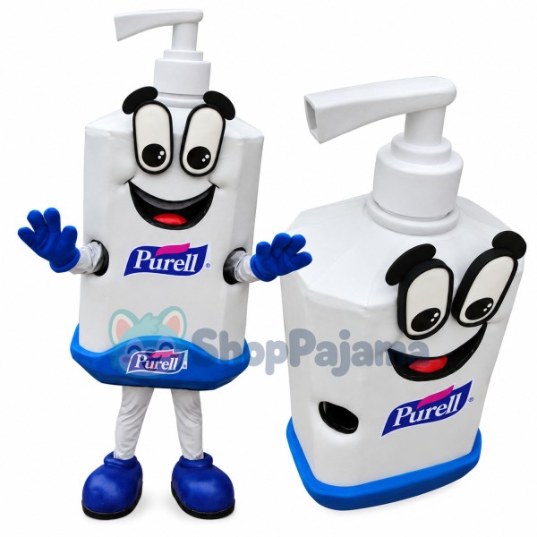 Sterilized Gel Disposable Hand Sanitizer Mascot Costume