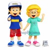 Pleased The Interest Club Member Mascot Costume