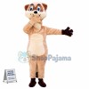 Surprised The Slim Squirrel Mascot Costume