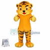 Adult Soft Cartoon Little Tiger Mascot Costume