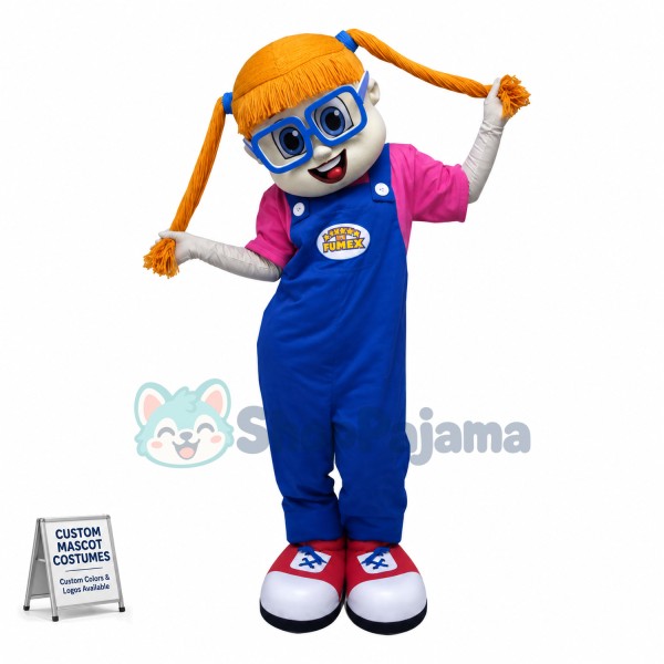 The Group Member In Sync Mascot Costume