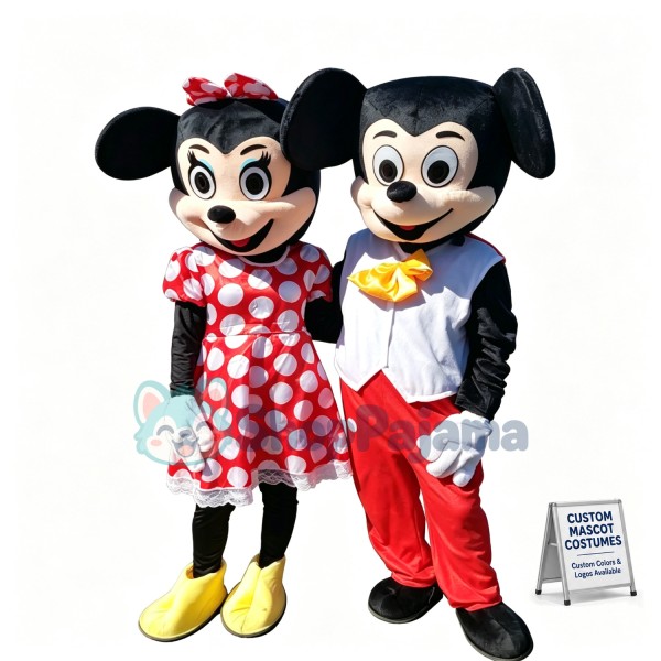 Mickeys of The Garden Party Mascot Costume