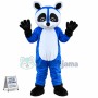Blue Raccoon Mascot Costume For Event