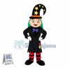 Wizard Boy Mascot Costume for Halloween Party