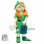 Christmas Female Elf With Blue Eyeshadow Mascot Costume