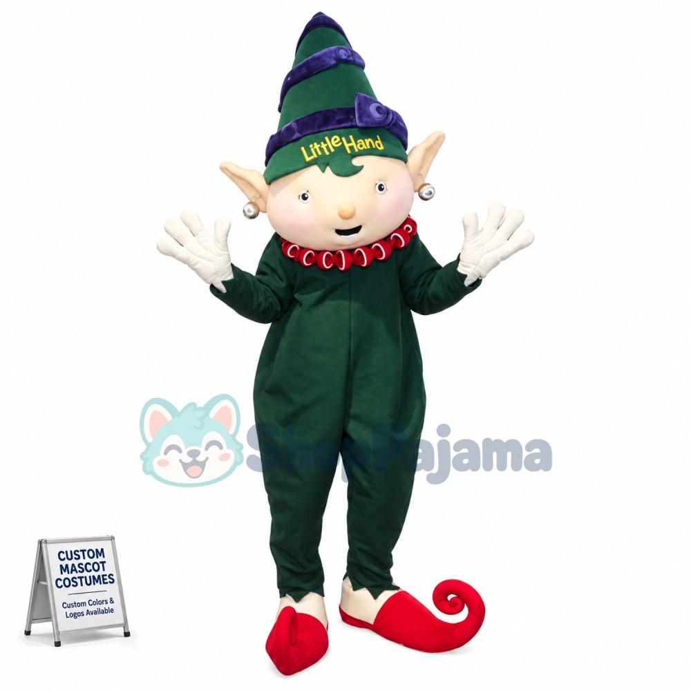 The Friendly Elf Little Hand Mascot Costume