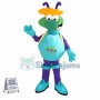 Tentacle Monster In Protective Coat Mascot Costume