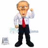 The Old Principal On Motivational Speech Mascot Costume